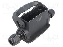 Enclosure: for rectangular connectors; Han Eco A; size 16A; M20
