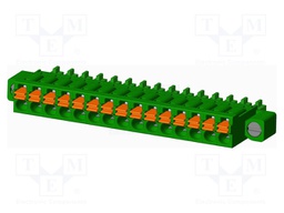 Connector: pluggable terminal block; plug; female; straight; 5.5A