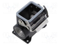 Enclosure: for HDC connectors; W-TYPE; size 44.27; high; M32