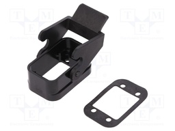 Enclosure: for Han Compact connectors; Han Compact; with latch