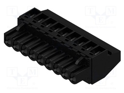 Pluggable terminal block