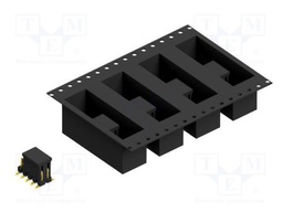 Connector: pin strips; pin header; male; PIN: 10; 2.54mm; SMT; 2x5