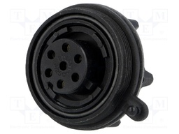 Connector: circular; socket; female; PIN: 7; Buccaneer Standard