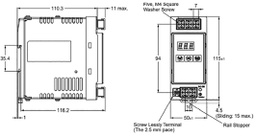 Power supply: switched-mode; constant voltage; 120W; 24VDC; DIN