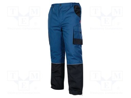 Dungarees; Size: XXL; blue; furlined; 200g/m2
