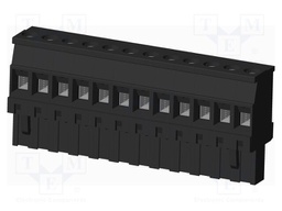 Connector: pluggable terminal block; plug; female; angled 90°