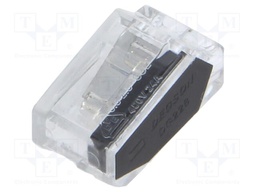 Quick splice; 24A; 450V; spring clamp; L: 19.1mm; 0.5÷2.5mm2