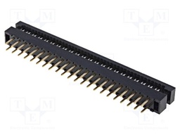 IDC transition; PIN: 44; THT; for ribbon cable; 1mm; Layout: 2x22