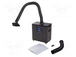 Fume extractor; 240m3/h; 230VAC; 160W; Dim: 465x250x480mm