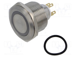 Switch: vandal resistant; Pos: 2; SPDT; 3A/220VAC; 5A/24VDC; IP65