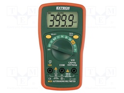 Digital multimeter; LCD (3999); VDC: 400m/4/40/400/600V