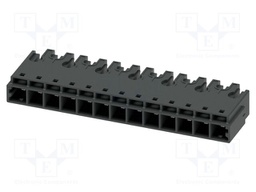 PCB headers, nominal cross section: 4 mm2, color: black, nom