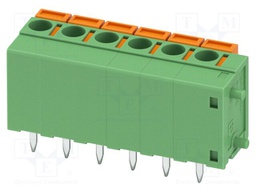PCB terminal block, nominal current: 15 A, rated voltage (II