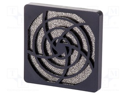 Guard; with filter; 80x80mm; Mat: plastic; 30ppi