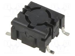 Microswitch TACT; SPST; Pos: 2; 0.05A/24VDC; SMT; none; 2N; 6.4mm