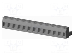 Connector: pluggable terminal block; plug; female; straight; grey