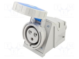 Connector: AC supply 3-phase; socket; female; 32A; 230VAC; IP67