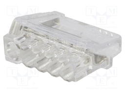 Installation quick splice; spring clamp; 2.5mm2; 450V; 24A; grey