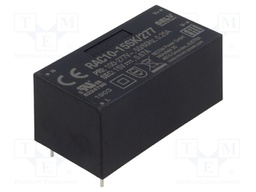 Converter: AC/DC; 10W; Uout: 18VDC; Iout: 560mA; 85%; Mounting: PCB