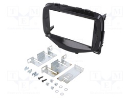Radio mounting frame; Citroën,Peugeot,Toyota; 2 DIN