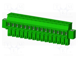 Connector: pluggable terminal block; plug; female; angled 90°
