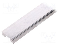Heatsink: extruded; natural; L: 1.2m; W: 30mm; H: 12mm; aluminium