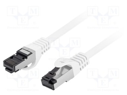 Patch cord; RJ45 plug,both sides; S/FTP; Cat 8.1; stranded; Cu