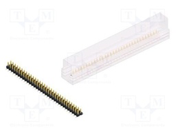 Connector: pin strips; pin header; male; PIN: 64; 2.54mm; SMT; 2x32