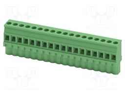 PCB connector, nominal cross section: 2.5 mm?, color: green,
