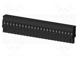 Connector: pluggable terminal block; plug; female; angled 90°