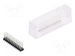 Connector: pin strips; pin header; male; PIN: 24; 2mm; SMT; 2x12