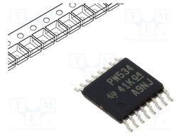 IC: interface; I/O expander; 1.65÷5.5VDC; I2C,SMBus; SMD; TSSOP16