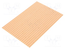 Board: universal; single sided,prototyping; W: 150mm; L: 100mm