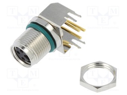 Connector: M8; female; PIN: 3; angled 90°; socket; 4A; 60V; IP68