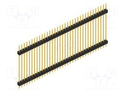 Connector: pin strips; pin header; male; PIN: 35; 2.54mm; THT; 1x35