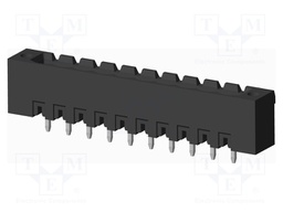 Connector: pluggable terminal block; socket; male; on PCBs