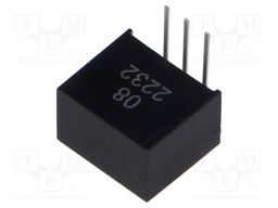 Converter: DC/DC; Uin: 13.5÷42V; 12VDC; Iout: 1A; SIP3; 1.9g; 696kHz