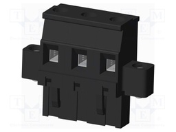 Connector: pluggable terminal block; plug; female; angled 90°