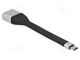 Cable; DisplayPort socket,USB C plug; DisplayPort 1.2; 0.14m