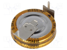 Capacitor: electrolytic; backup capacitor,supercapacitor; THT