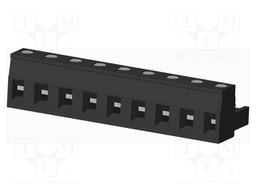 Connector: pluggable terminal block; plug; female; straight; 300V
