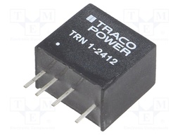 Converter: DC/DC; 1W; Uin: 18÷36V; 12VDC; Iout: 90mA; SIP; 2.1g; OUT: 1