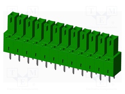 Connector: pluggable terminal block; socket; female; straight