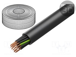 Wire; H07RN-F,TITANEX®; stranded; Cu; 19G2,5mm2; rubber; black