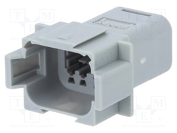 Connector: automotive; ML-XT; plug; male; Size: 16; PIN: 8; IP69K