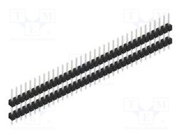 Connector: pin strips; pin header; male; PIN: 35; 2.54mm; THT; 1x35