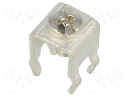 Terminal: screw terminal; THT,screw terminal; silver; 7x5mm