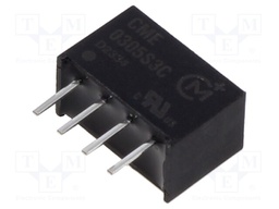 Converter: DC/DC; 0.75W; Uin: 2.97÷3.63V; Uout: 5VDC; Iout: 150mA