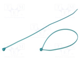 Cable tie; with a metal clasp; L: 360mm; W: 4.8mm; E/TFE; UL94V-0
