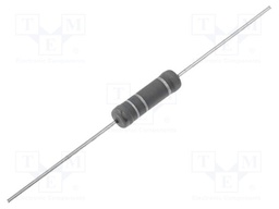 Resistor: power metal; THT; 330Ω; 3W; ±5%; Ø5.2x19.5mm; 250ppm/°C